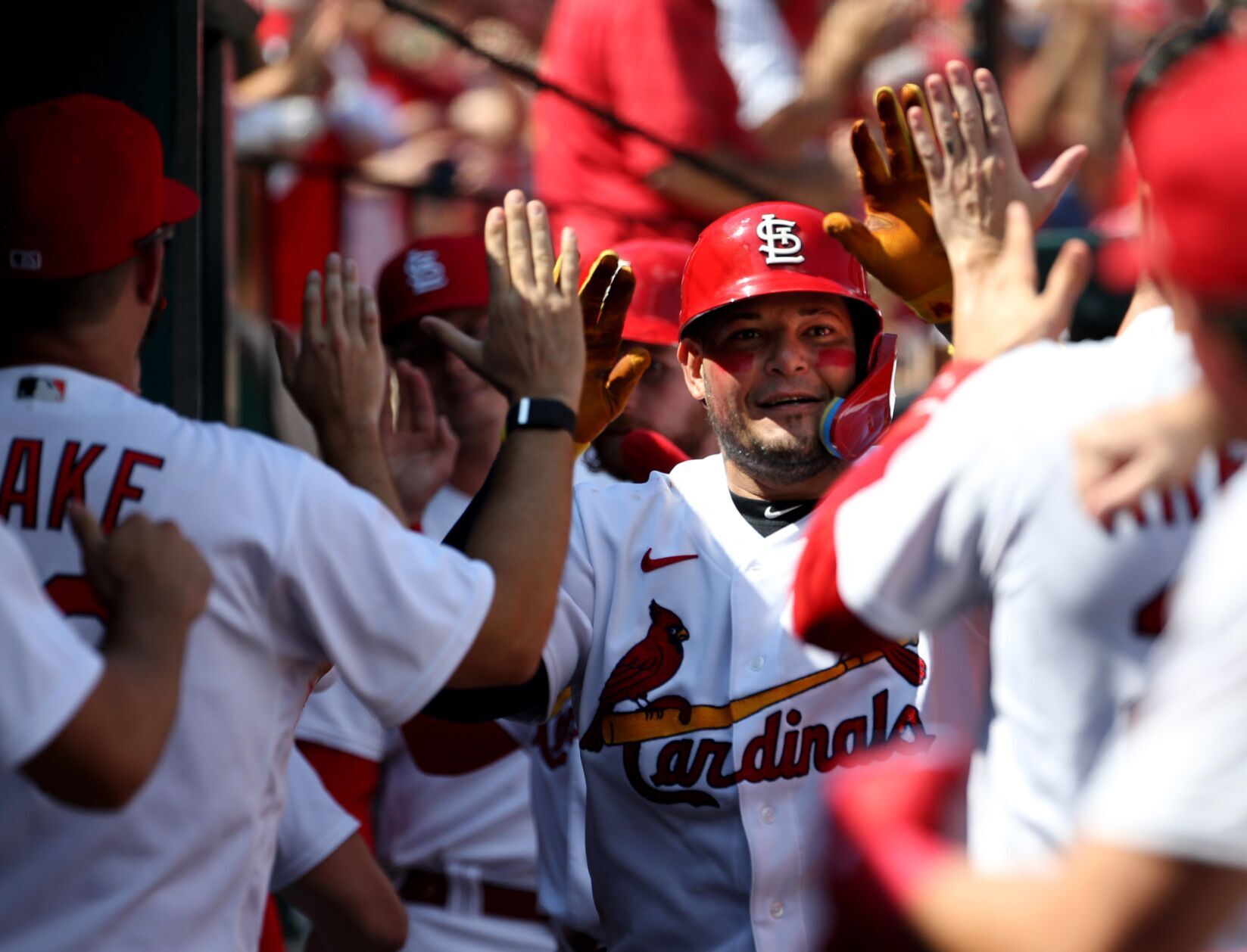 Cardinals beat Cincinnati Reds 5-1 in of doubleheader